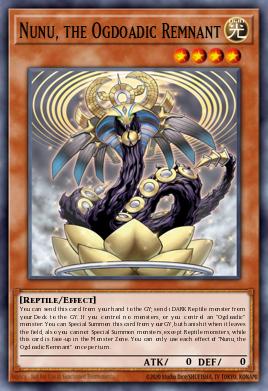 Nunu, the Ogdoadic Remnant Yu-Gi-Oh card