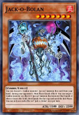 Jack-o-Bolan Yu-Gi-Oh card
