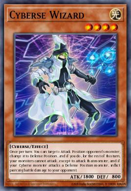 Cyberse Wizard Yu-Gi-Oh card
