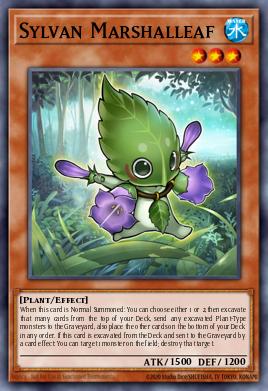 Sylvan Marshalleaf Yu-Gi-Oh card