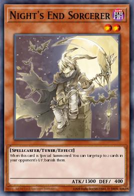 Night's End Sorcerer Yu-Gi-Oh card