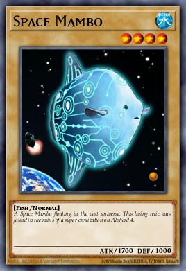 Space Mambo Yu-Gi-Oh card