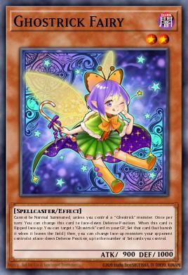 Ghostrick Fairy Yu-Gi-Oh card