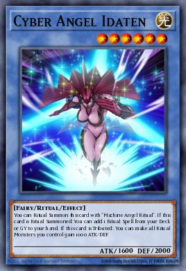 Cyber Angel Idaten Yu-Gi-Oh card