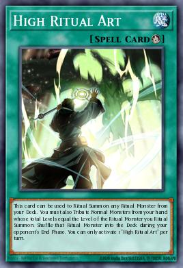 High Ritual Art Yu-Gi-Oh card