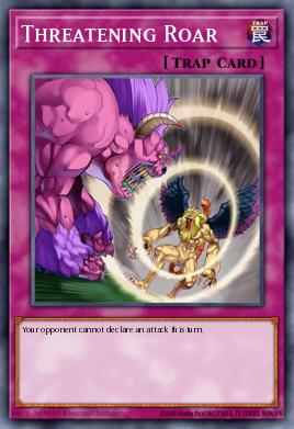 Threatening Roar Yu-Gi-Oh card