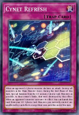 Cynet Refresh Yu-Gi-Oh card