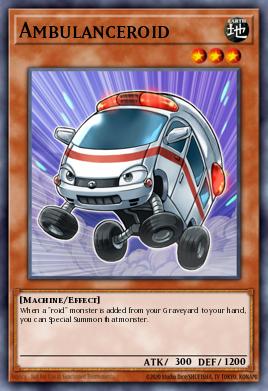 Ambulanceroid Yu-Gi-Oh card