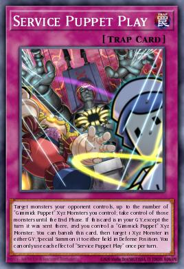 Service Puppet Play Yu-Gi-Oh card