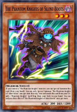 The Phantom Knights of Silent Boots Yu-Gi-Oh card