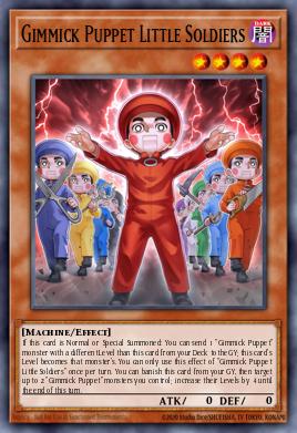 Gimmick Puppet Little Soldiers Yu-Gi-Oh card