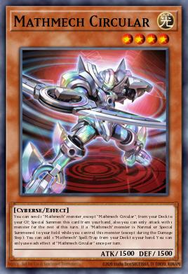 Mathmech Circular Yu-Gi-Oh card