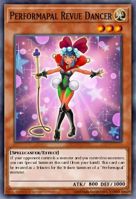 Performapal Revue Dancer Yu-Gi-Oh card