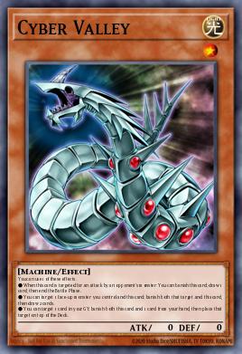Cyber Valley Yu-Gi-Oh card
