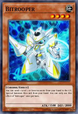 Bitrooper Yu-Gi-Oh card