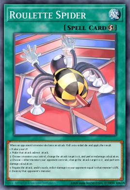 Roulette Spider Yu-Gi-Oh card