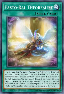 Pasto-Ral Theorealize Yu-Gi-Oh card