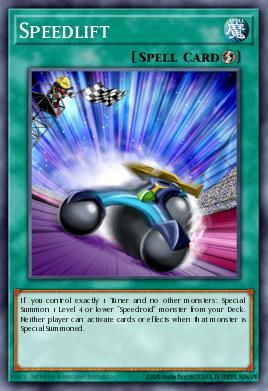 Speedlift Yu-Gi-Oh card