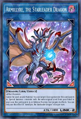 Armillyre, the Starleader Dragon Yu-Gi-Oh card