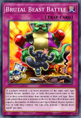 Brutal Beast Battle Yu-Gi-Oh card