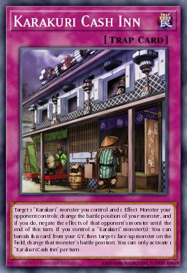 Karakuri Cash Inn Yu-Gi-Oh card