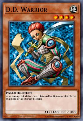 D.D. Warrior Yu-Gi-Oh card