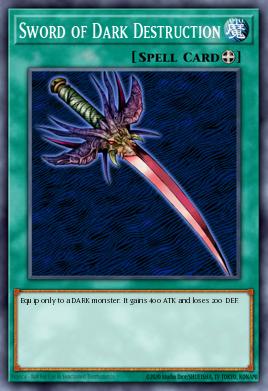 Sword of Dark Destruction Yu-Gi-Oh card