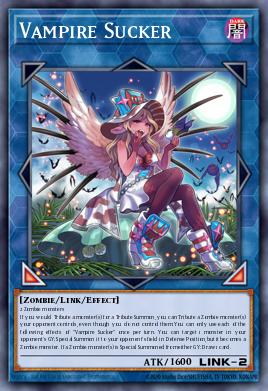 Vampire Sucker Yu-Gi-Oh card