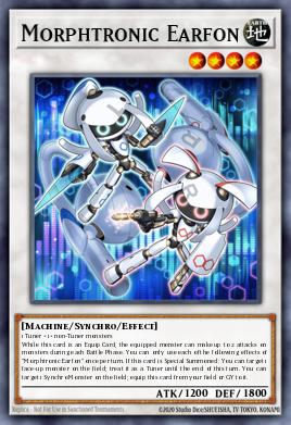 Morphtronic Earfon Yu-Gi-Oh card