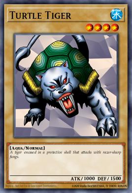 Turtle Tiger Yu-Gi-Oh card