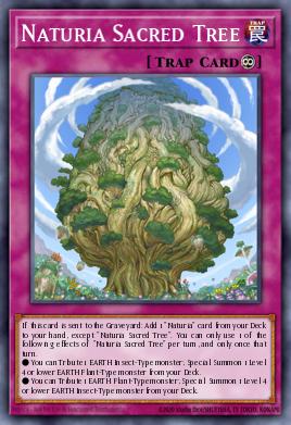 Naturia Sacred Tree Yu-Gi-Oh card