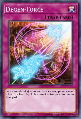 Degen-Force Yu-Gi-Oh card