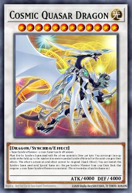 Cosmic Synchro Monster Yu-Gi-Oh archetype