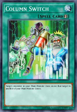 Column Switch Yu-Gi-Oh card