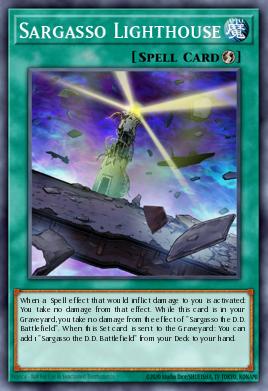 Sargasso Lighthouse Yu-Gi-Oh card