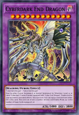 Cyberdark End Dragon Yu-Gi-Oh card