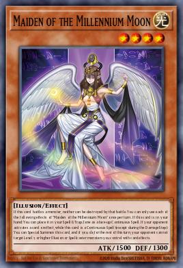 Maiden of the Millennium Moon Yu-Gi-Oh card