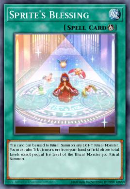 Sprite's Blessing Yu-Gi-Oh card