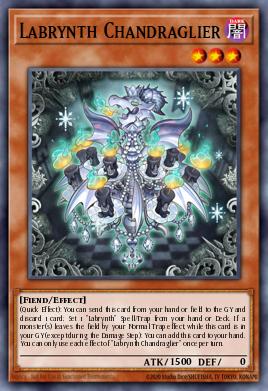 Labrynth Chandraglier Yu-Gi-Oh card