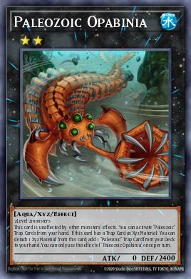 Paleozoic Opabinia Yu-Gi-Oh card