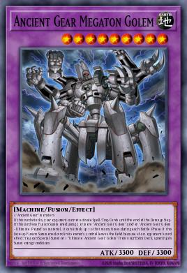 Ancient Gear Megaton Golem Yu-Gi-Oh card