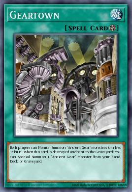 Geartown Yu-Gi-Oh card