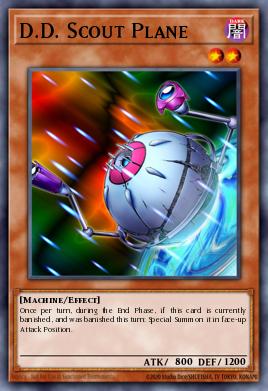 D.D. Scout Plane Yu-Gi-Oh card