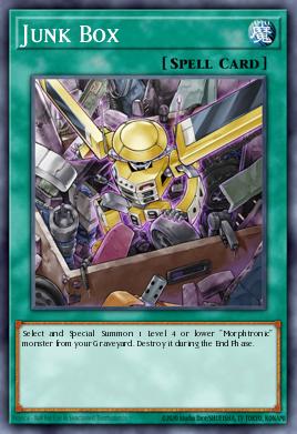Junk Box Yu-Gi-Oh card