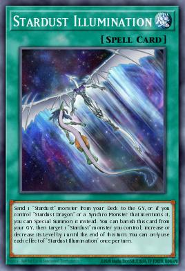 Stardust Illumination Yu-Gi-Oh card