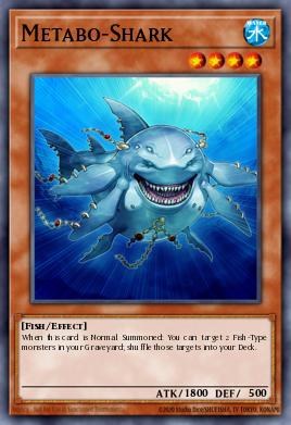 Metabo-Shark Yu-Gi-Oh card