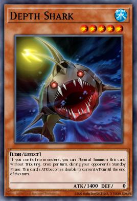 Depth Shark Yu-Gi-Oh card