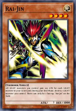 Rai-Jin Yu-Gi-Oh card
