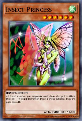 Insect Princess Yu-Gi-Oh card