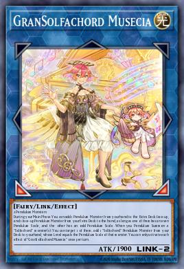 GranSolfachord Musecia Yu-Gi-Oh card